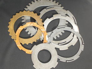 Discos/Lamelas variadas em aos, sinterizadas e especiais